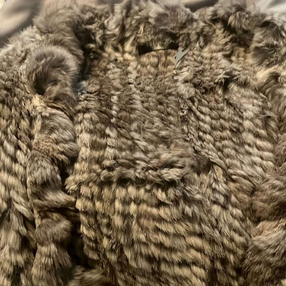 Love Token Rabbit Fur Vest